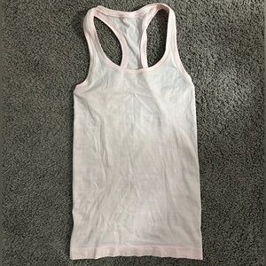 Lululemon swiftly tech tank top in strawberry milkshake